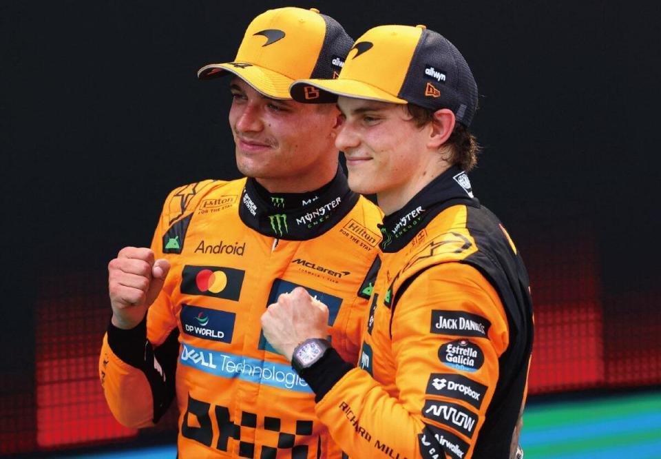 索伯车队绝杀红牛车队，皮亚斯特里高光表现